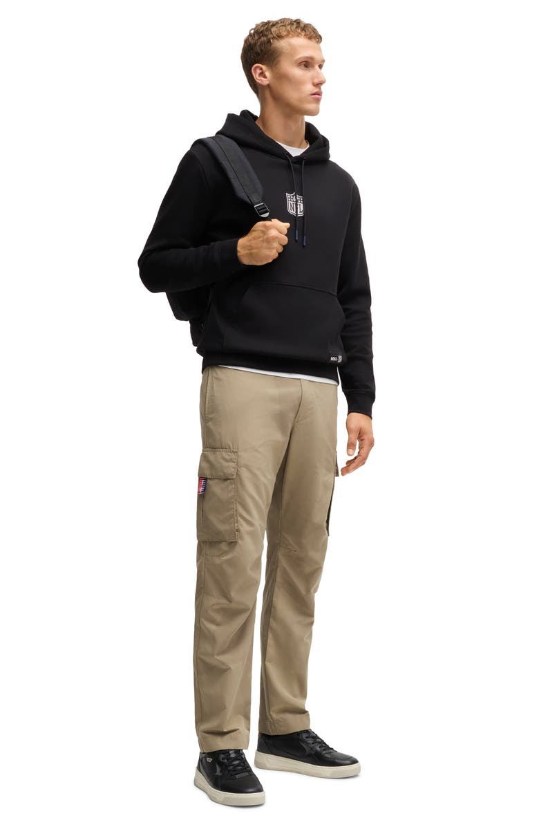 BOSS x NFL Woodson Graphic Hoodie, Alternate, color,