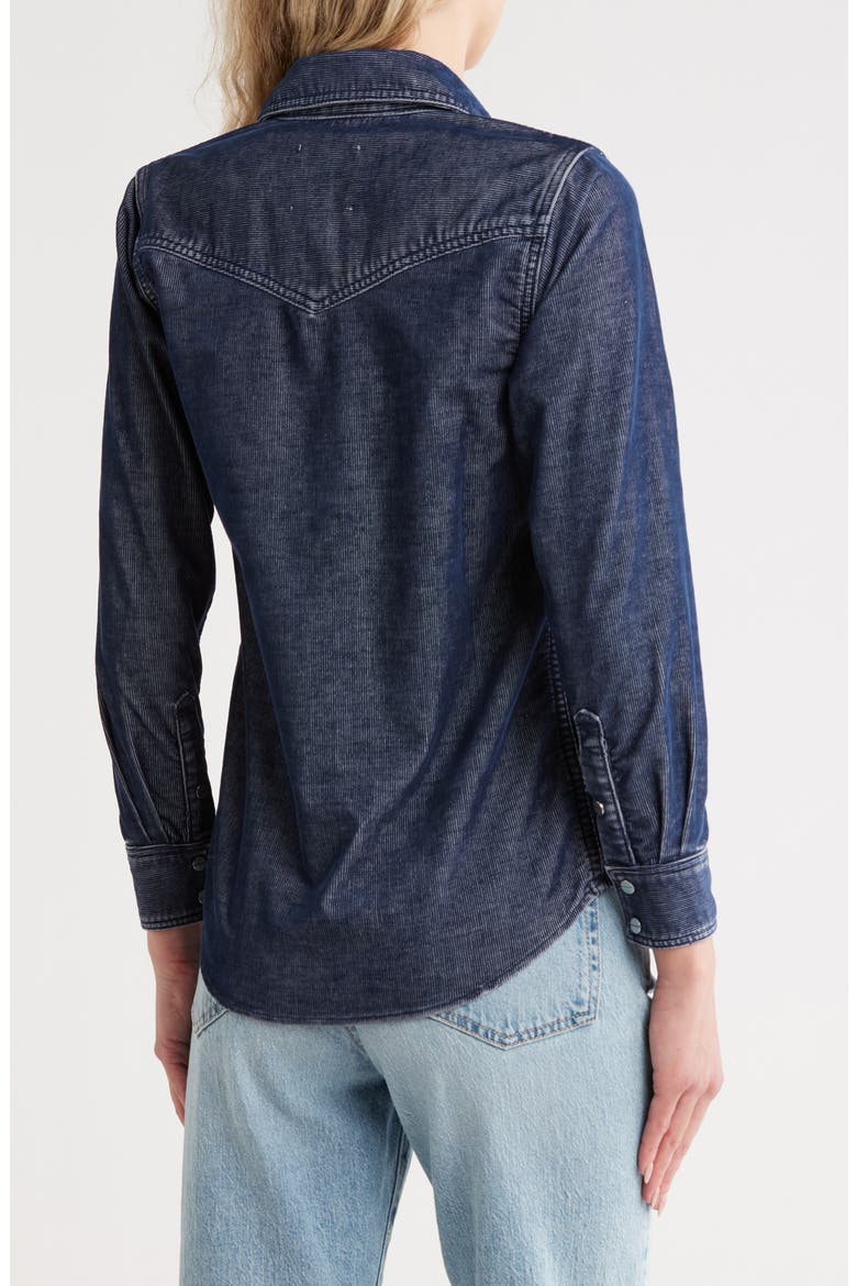 Cowboy Take Me Away Corduroy Shirt, Alternate, color, INDIGO
