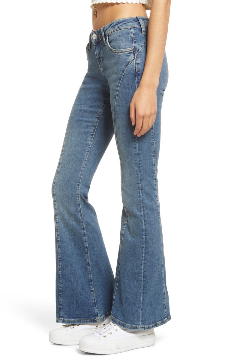 BDG Urban Outfitters Curve Flare Jeans, Alternate, color, 
