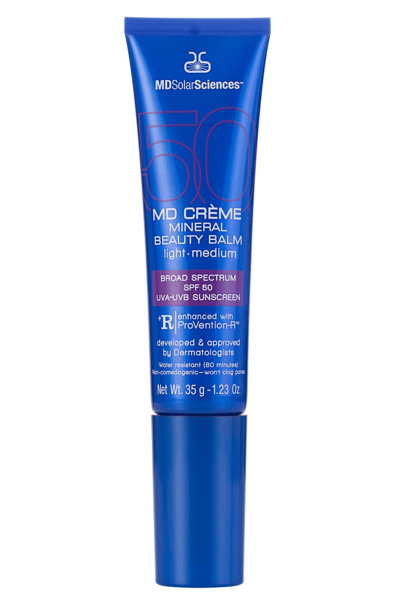 MDSolarSciences <sup>™</sup> MD Crème Mineral Beauty Balm Broad Spectrum SPF 50 Sunscreen, Main, color, 