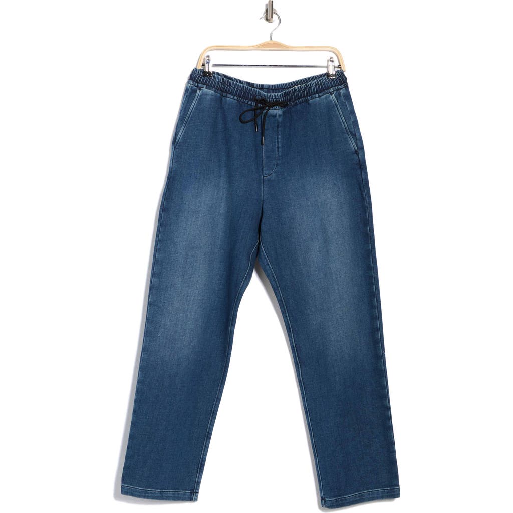 Rag & Bone Jog Tie Waist Jeans In Blue