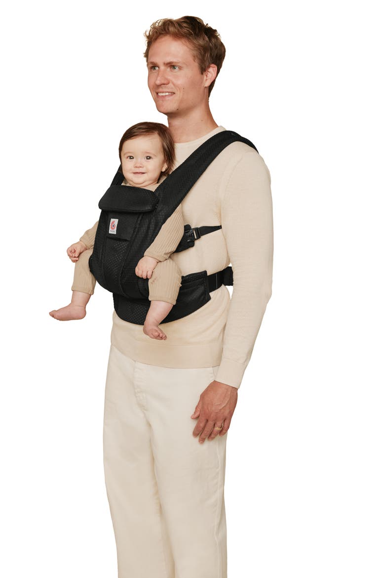 Omni Deluxe Baby Carrier, Alternate, color, ONYX BLACK