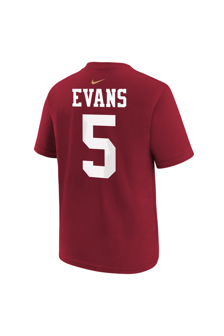 Youth Nike Mike Evans Scarlet San Francisco 49ers Name & Number T-Shirt, Alternate, color, Scarlet