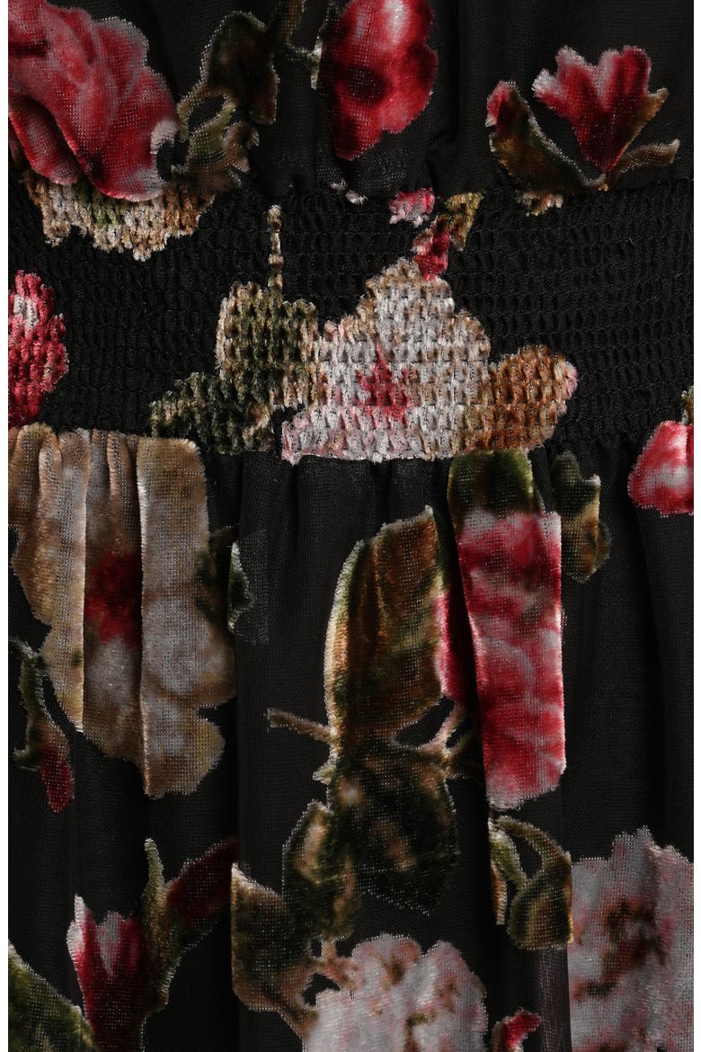 Tracy Long Sleeve Dress, Alternate, color, BLACK MULTI