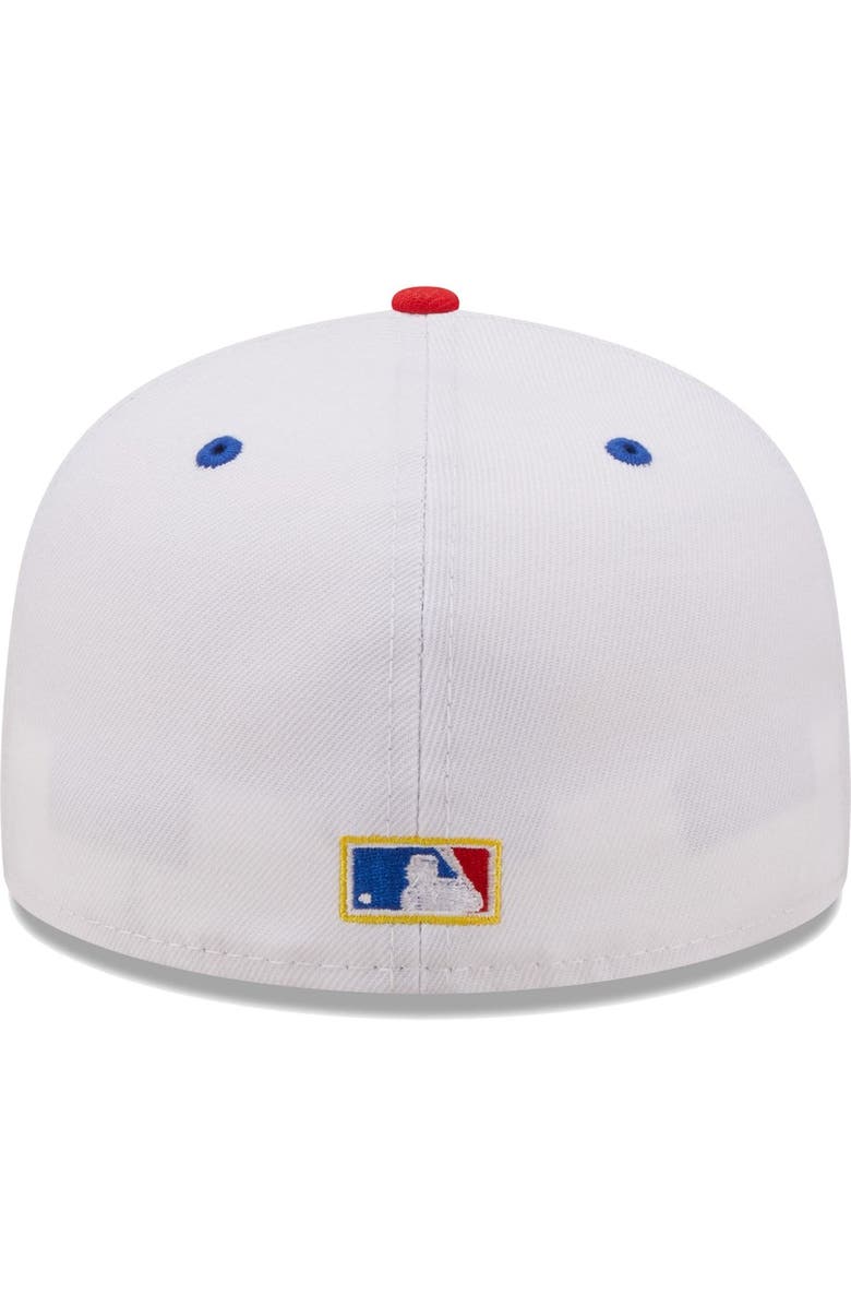 New Era Men's New Era White/Royal Chicago White Sox 2005 World Series Cherry Lolli 59FIFTY Fitted Hat, Alternate, color, White