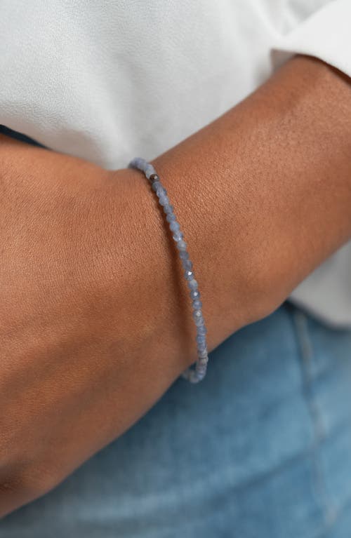 Ki-ele Farrah Ii Petite Iolite Beaded Bracelet