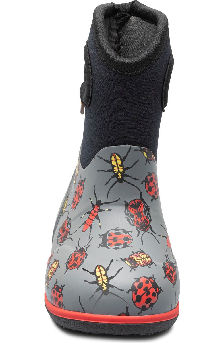 Bogs Kids' Classic Ladybug Waterproof Boot, Alternate, color,