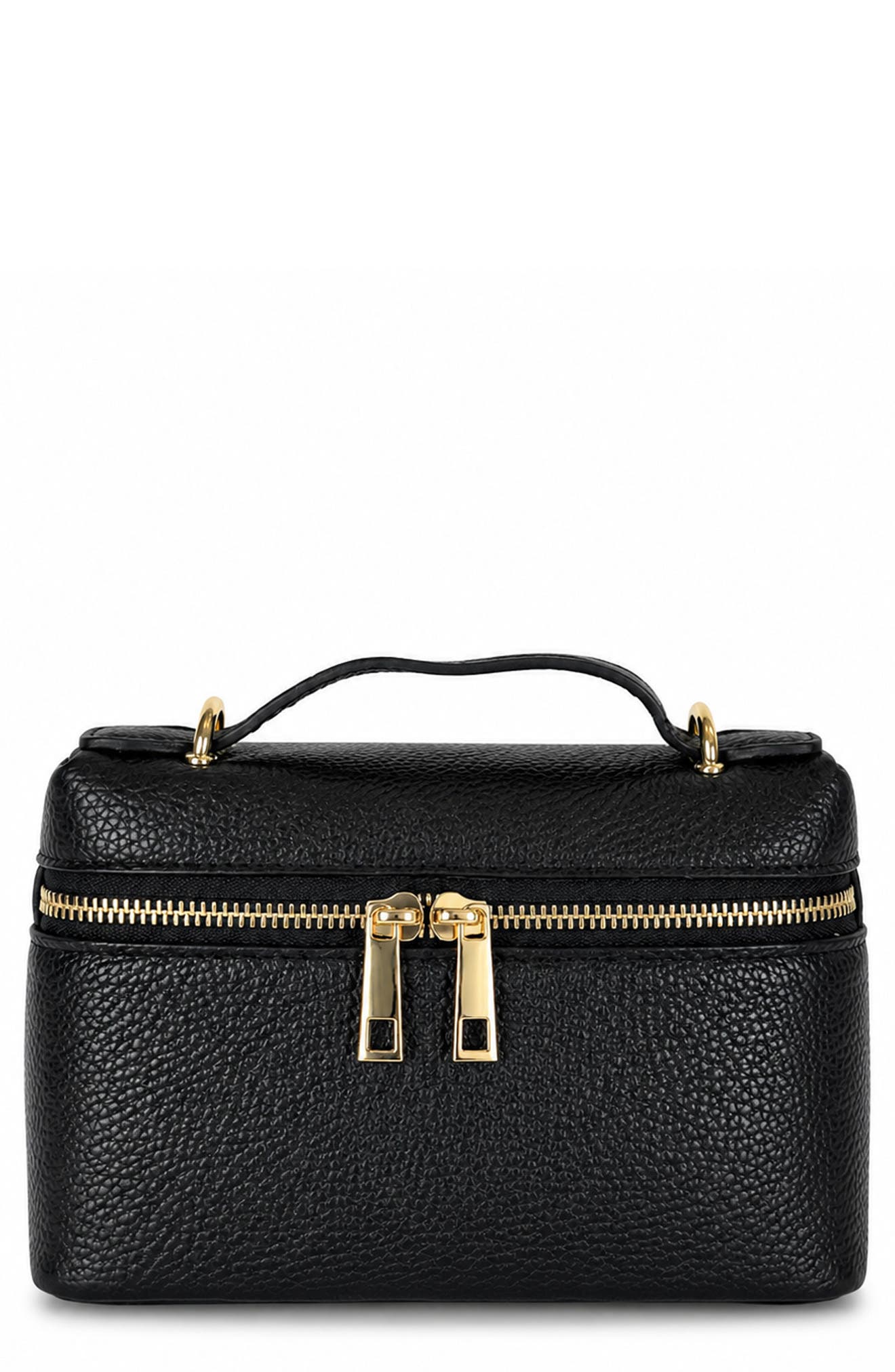 Laura Leather Top Handle Bag