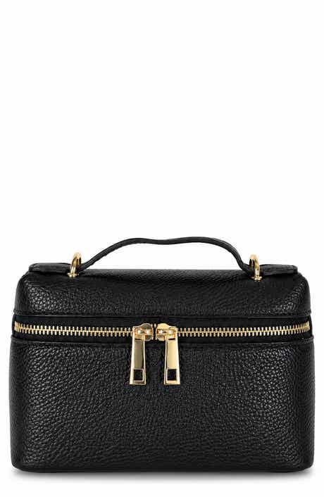 Laura Leather Top Handle Bag