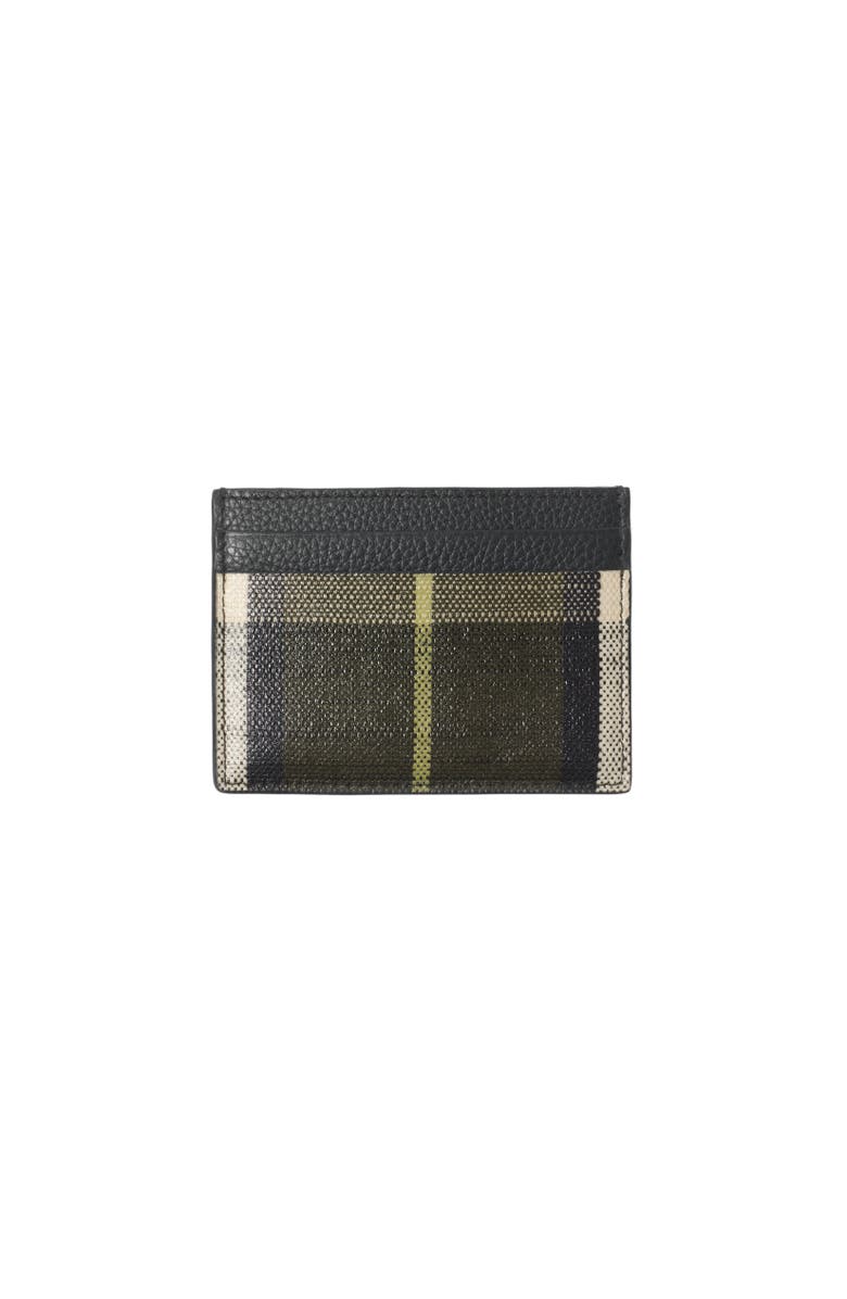 Burberry Tall Check Card Case, Alternate, color,