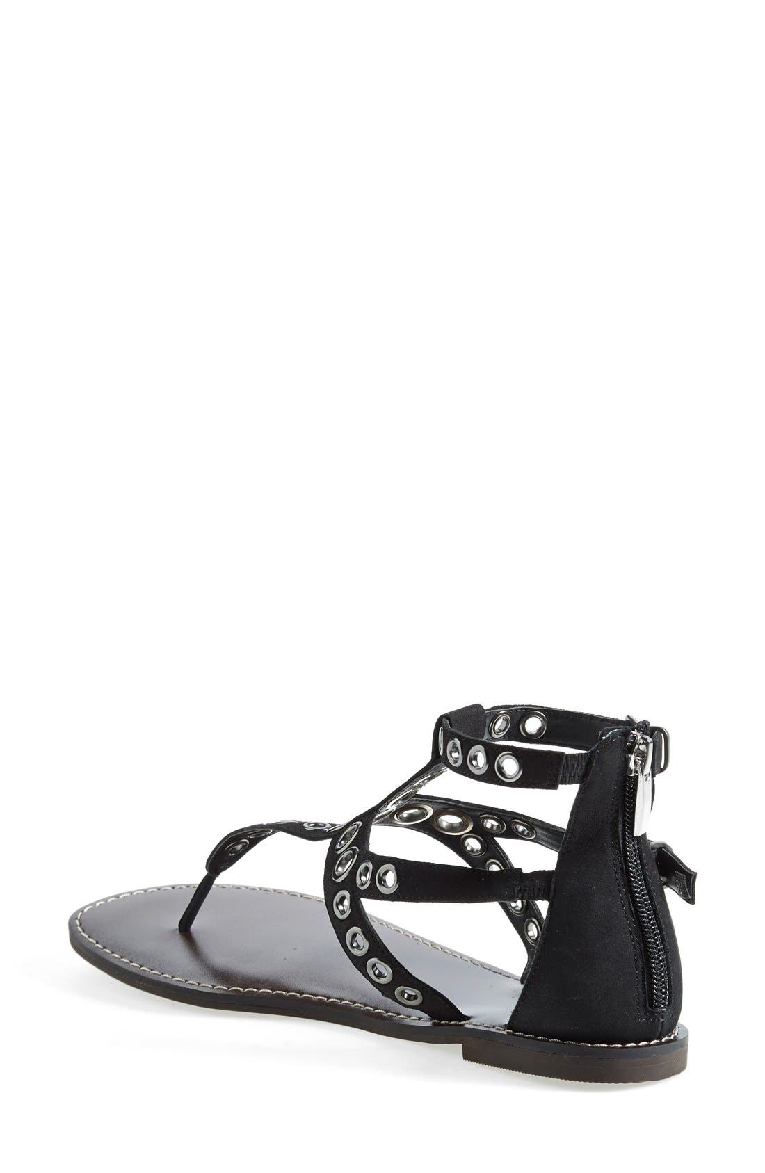 Halogen<sup>®</sup> 'Cardiff' Ankle Strap Thong Sandal, Alternate, color, 