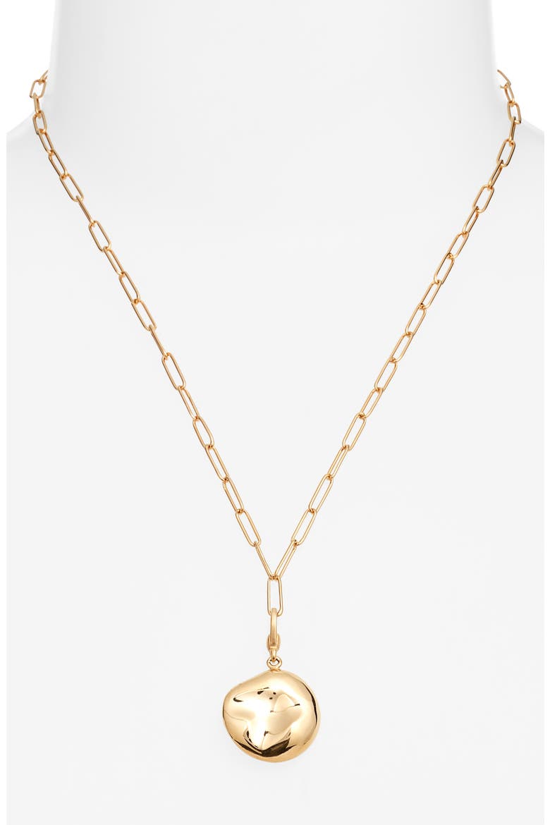 Bahari Pendant Necklace, Alternate, color, GOLD