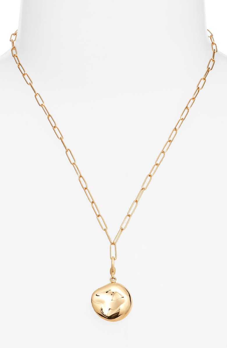 SOKO Bahari Pendant Necklace, Alternate, color, Gold
