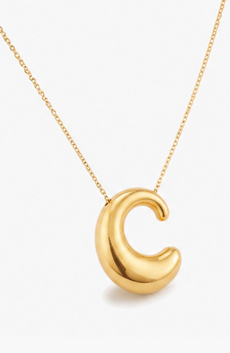 YOJ Astra Liquid Necklace in Gold, Alternate, color, Gold