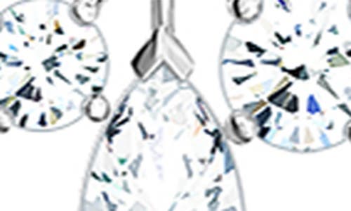 Swarovski Attract Crystal Pendant Necklace In Silver