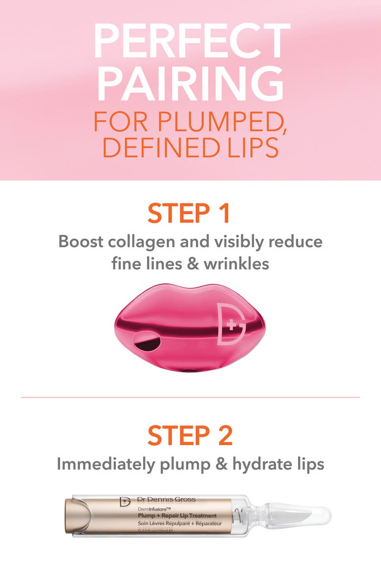 Dr. Dennis Gross Skincare Plumped Perfection Drx. SpectraLite LipWare Pro Set (LImited Edition) $223 Value, Alternate, color,