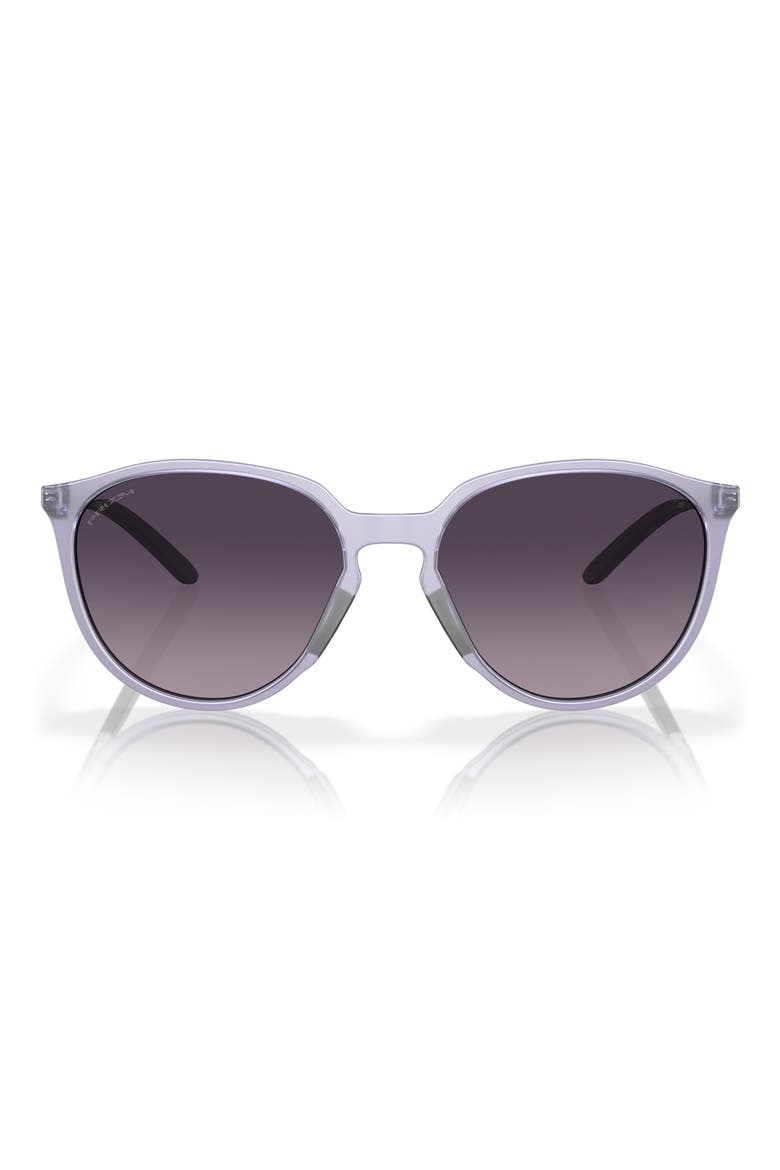 Sielo 57mm Gradient Round Sunglasses, Main, color, GREY GRADIENT