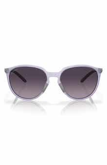 Oakley Sielo 57mm Gradient Round Sunglasses