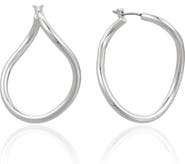Ettika Thin Strand Hoop Earrings