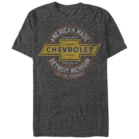 Men's General Motors American Made Distressed Logo  Graphic T-Shirt