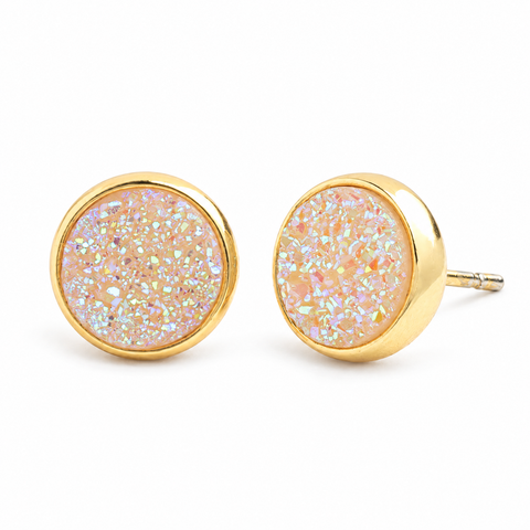 Brittany Agate Stud Earrings