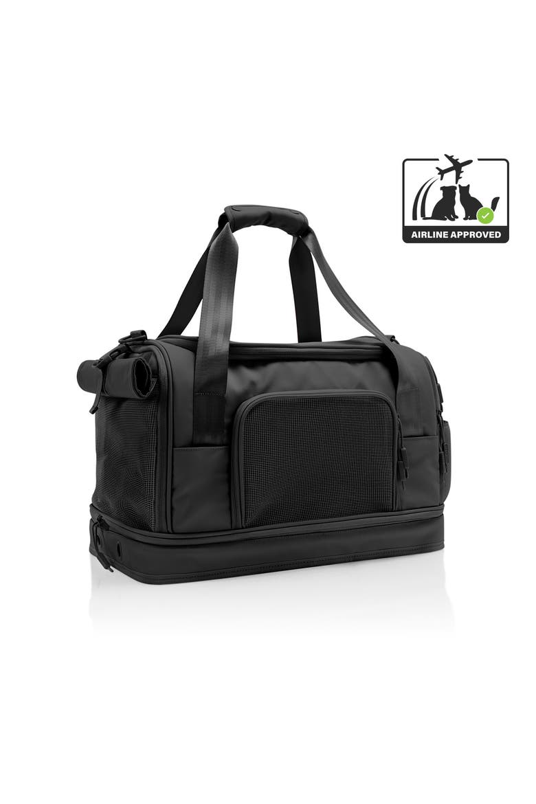 Pawsenger Airline Approved Pet Carrier, Main, color, Black