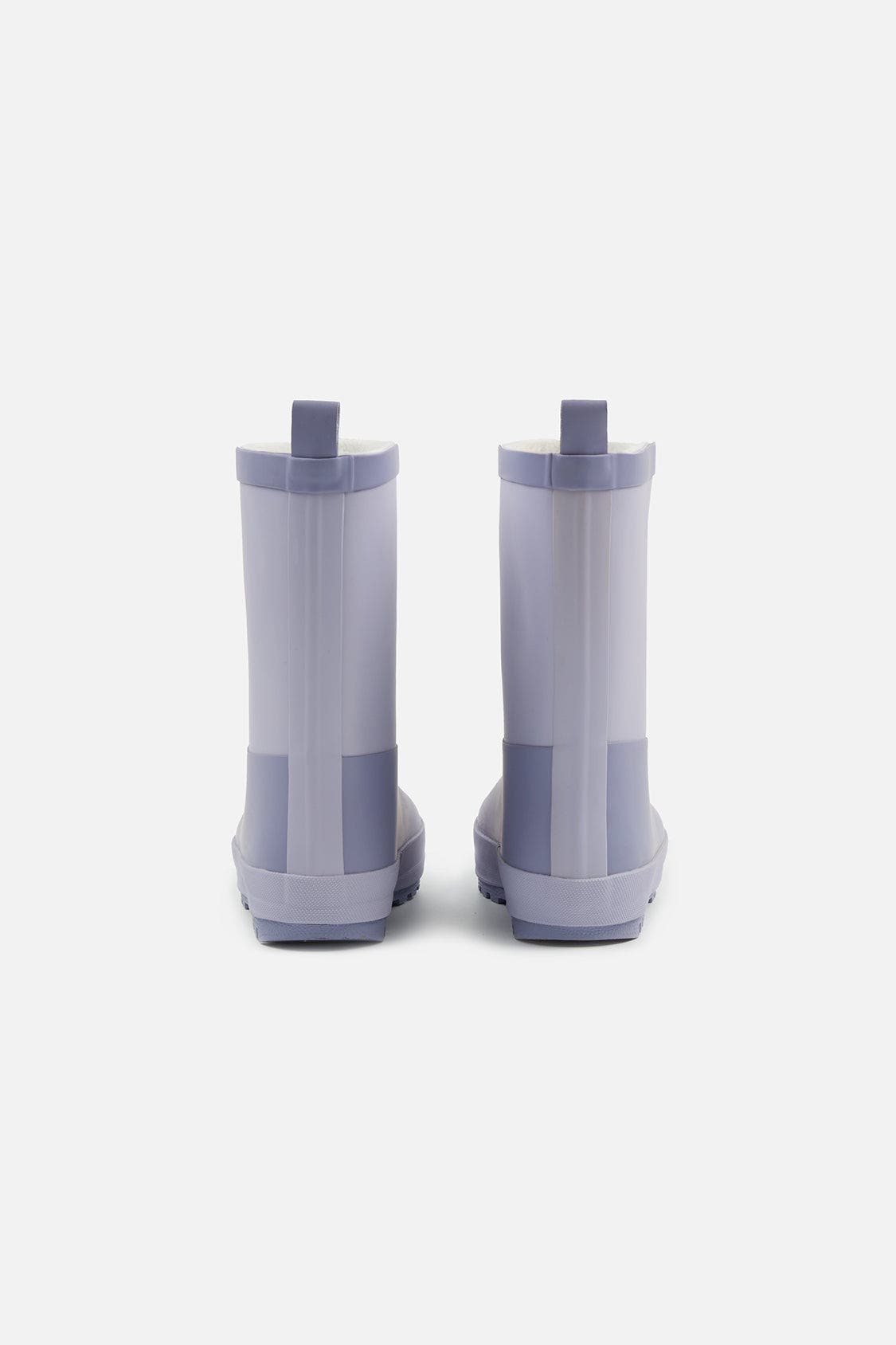 Two-Tone Treaded Sole Rain Boots, Alternate, color, Mauve
