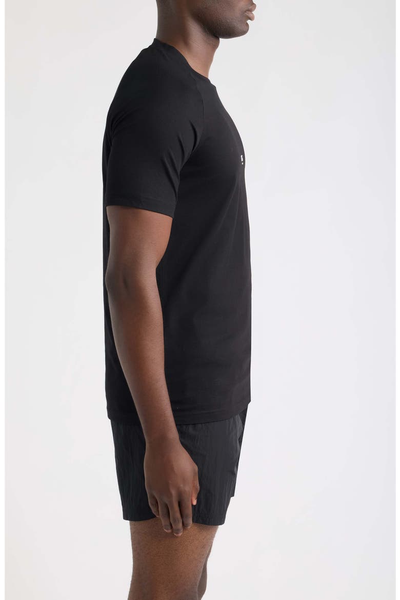 Slim Fit Logo Graphic T-Shirt, Alternate, color, BLACK