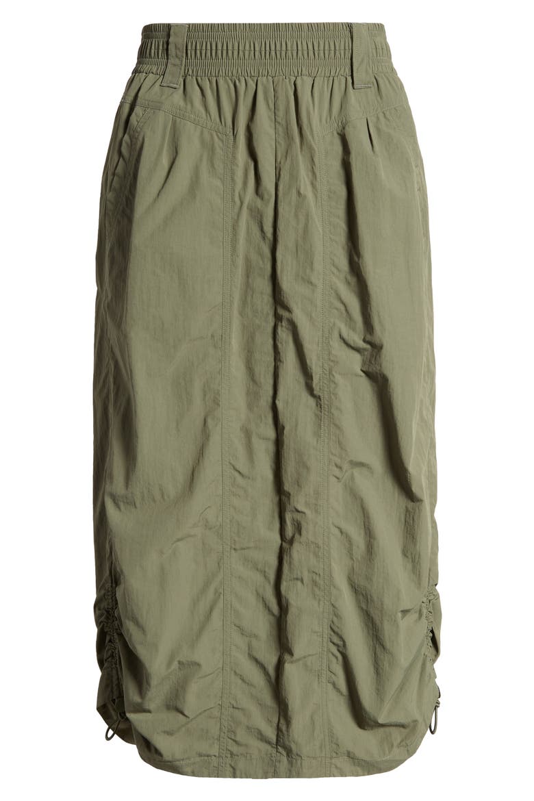Skyrise Pull-On Utility Skirt (Nordstrom Exclusive), Alternate, color, LILY PAD