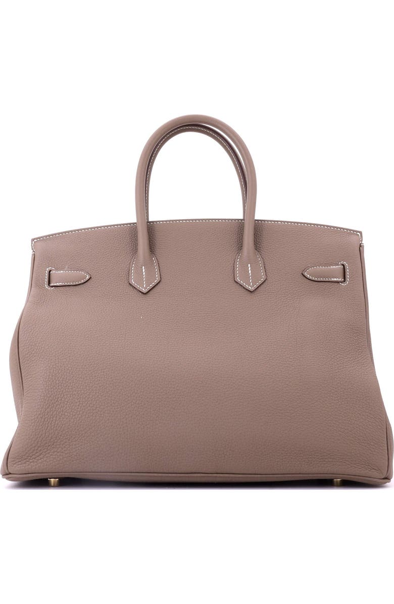 Pre-Owned Hermes Birkin Handbag Grey Togo with Gold Hardware 35, Alternate, color, Etoupe