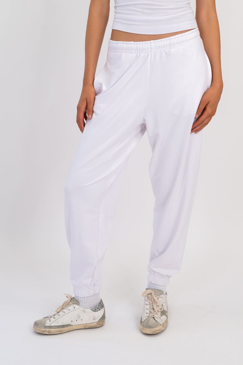 The Solace Sweatpant, Alternate, color, white