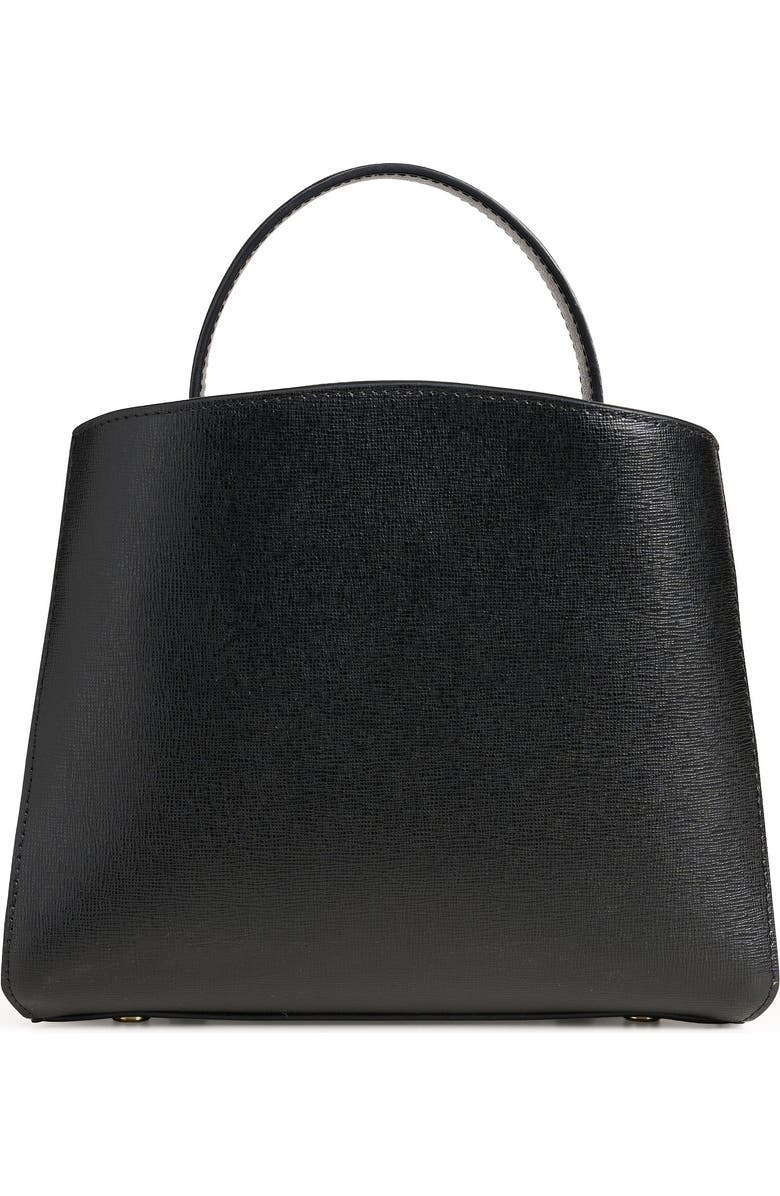 DESERI Rosa Mini Top Handle Bag, Alternate, color, Black