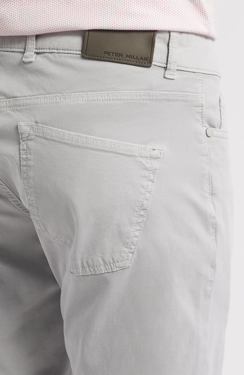 Peter Millar Crown Crafted Wayfare Five Pocket Pants, Alternate, color, Platinum