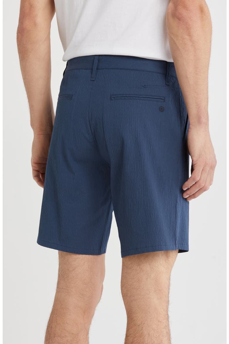 Perry Seersucker Shorts, Alternate, color, NAVY