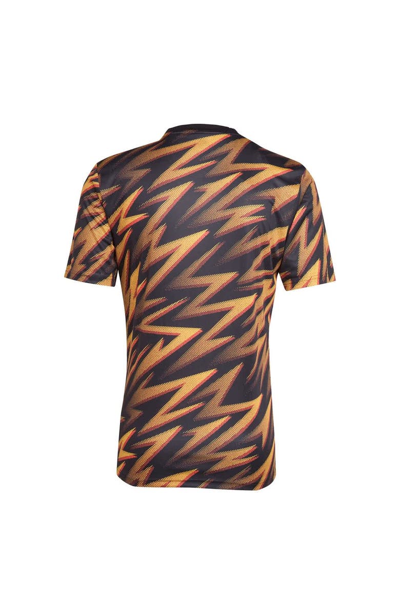 adidas Men's adidas Black AS Roma 2025/26 AEROREADY<sup>®</sup> Pre-Match Top, Alternate, color, Black