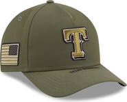New Era Youth New Era Olive Texas Rangers 2026 Armed Forces Day 9FORTY M-Crown Adjustable Hat