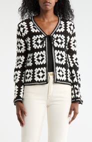 Forgotten Grace Crochet Sweater Cardigan