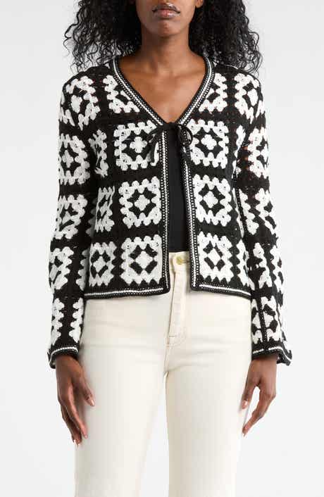 Forgotten Grace Crochet Sweater Cardigan
