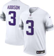 Nike Men's Nike Jordan Addison White Minnesota Vikings Alternate Legend Player Jersey