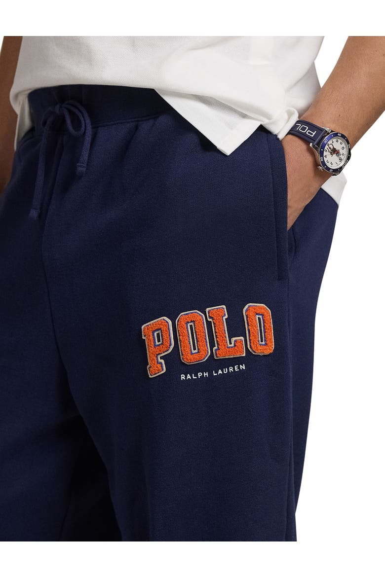Big & Tall Fleece Logo Joggers, Alternate, color, CRUISE NAVY