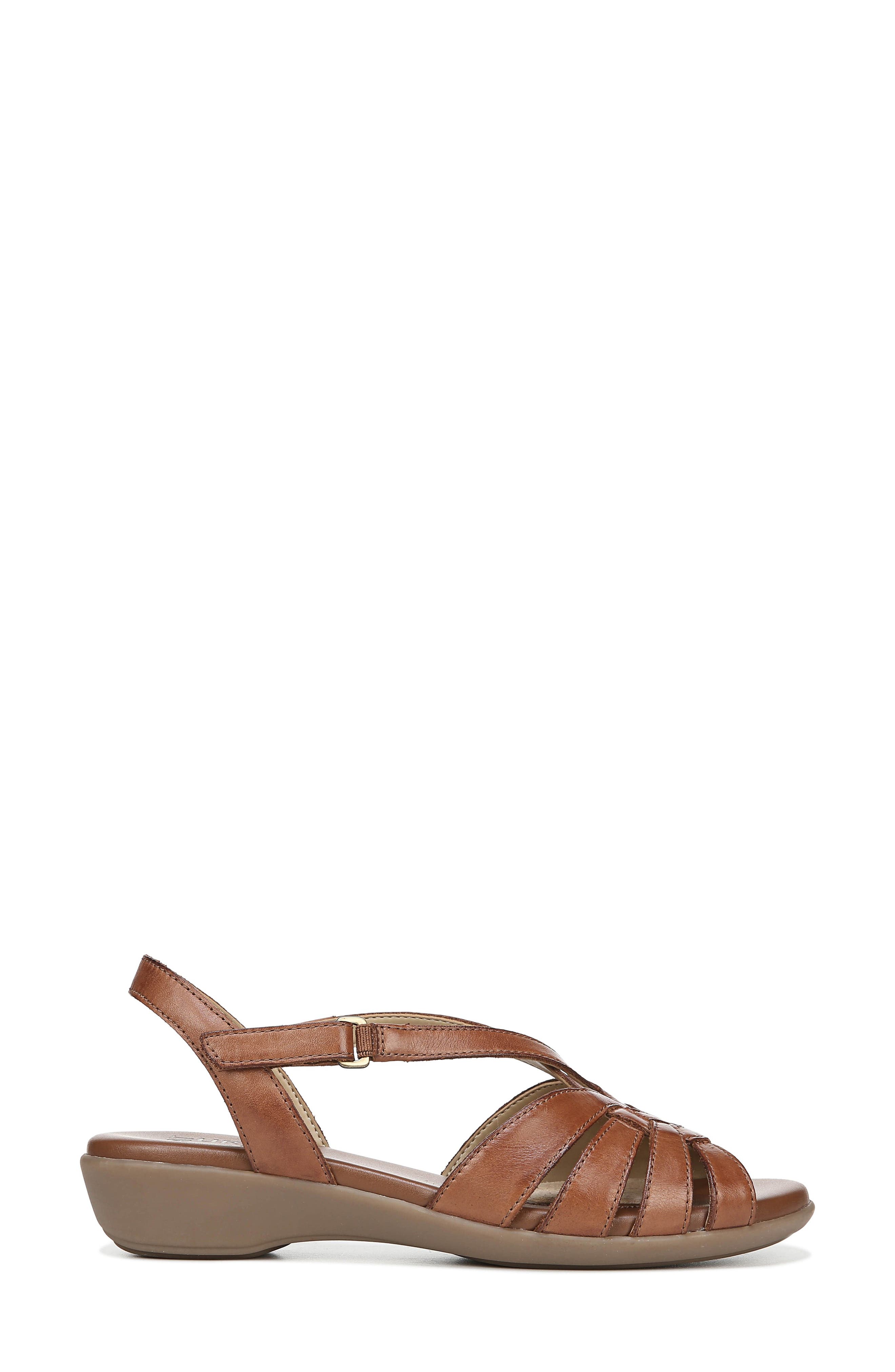 Neka Sandal, Alternate, color, SADDLE TAN LEATHER
