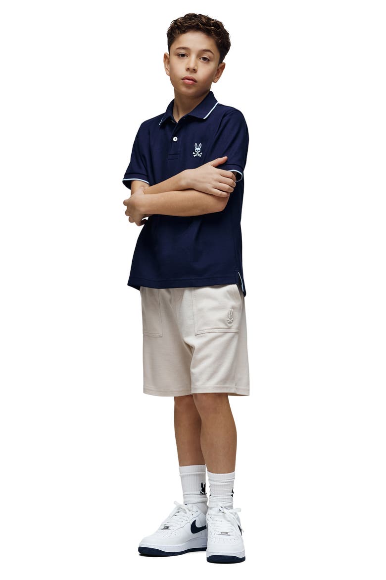 Kids' Jasper Polo, Alternate, color, EVENING BLUE