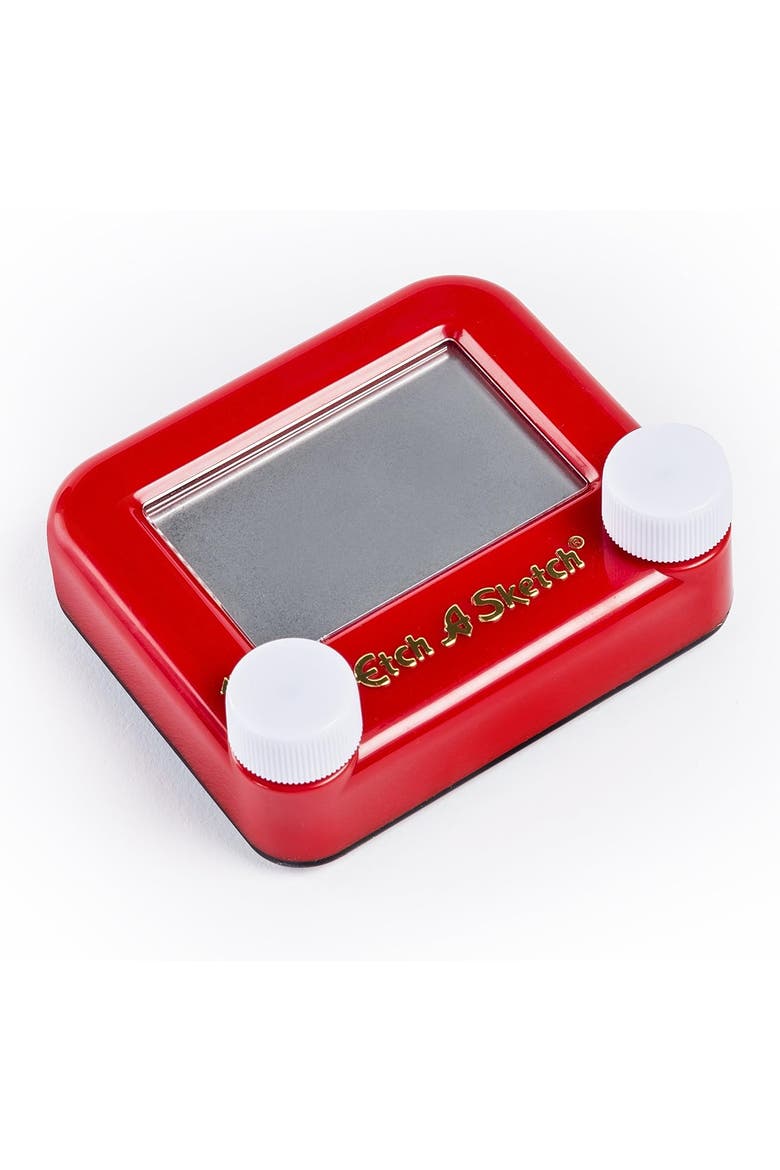 Mini Sketch Pad (5"x5")- Kids & Toddlers Pocket Travel Toy - No Batteries or Wi-Fi Needed, Alternate, color, Red