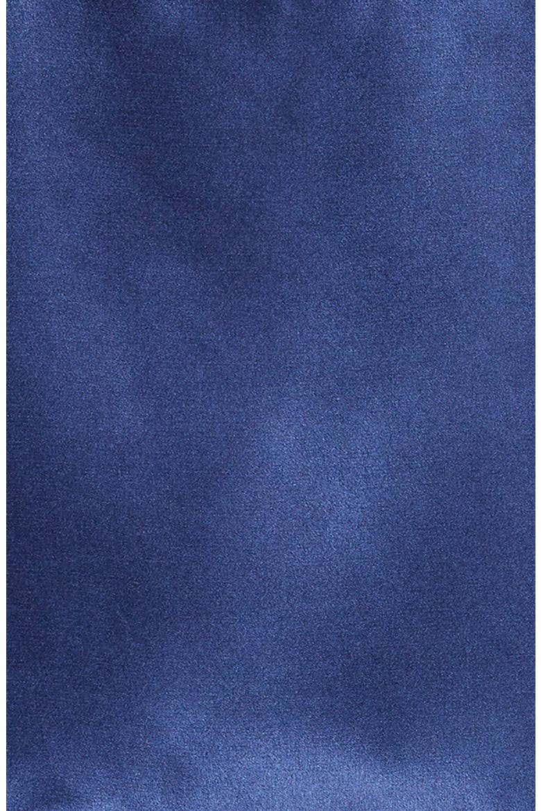 Kids' Ruffle Satin Dress, Alternate, color, NAVY