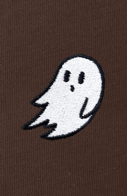 Dalix Ghost Relaxed Sweatshirt In Brown