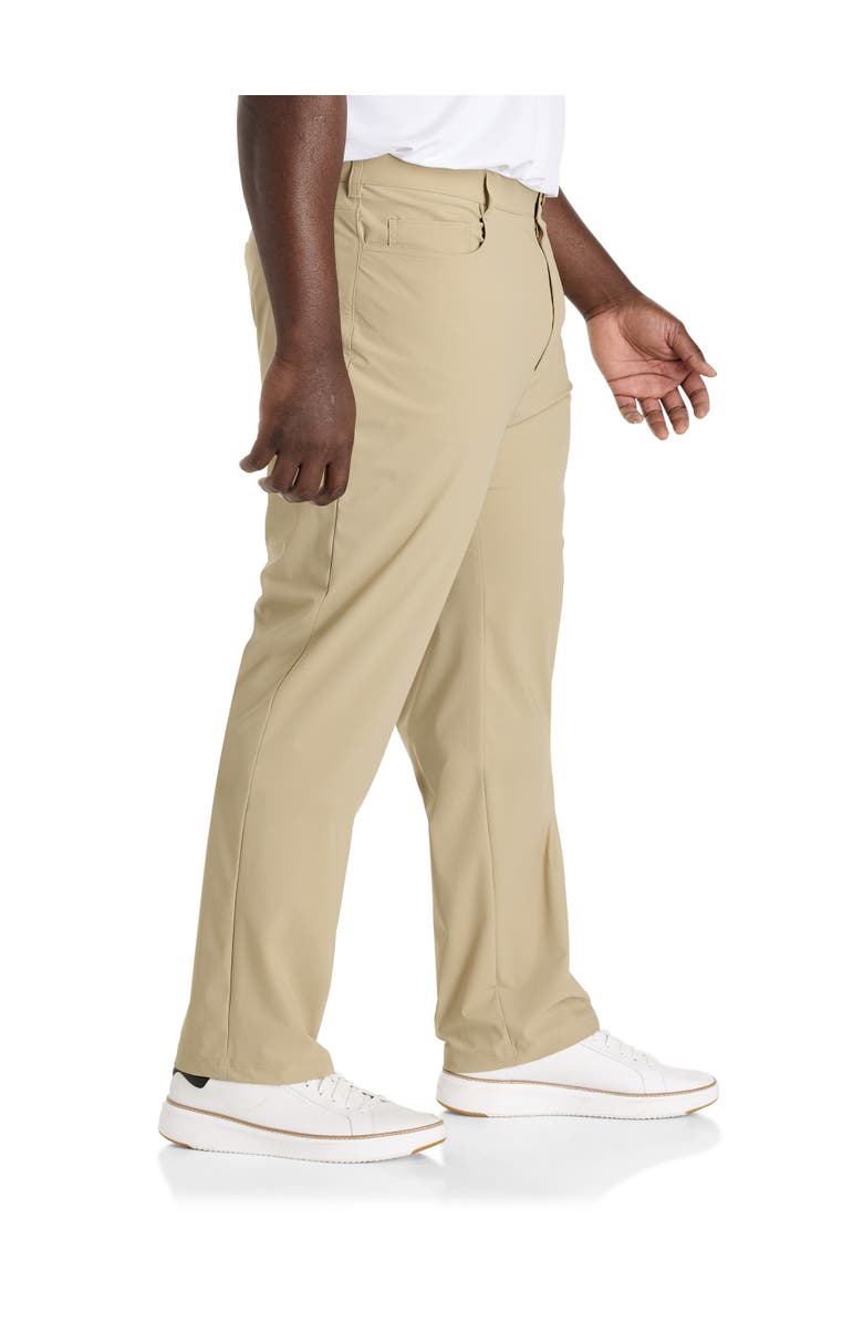 Callaway Big & Tall 5-Pocket Performance Pants, Alternate, color, Chinchilla