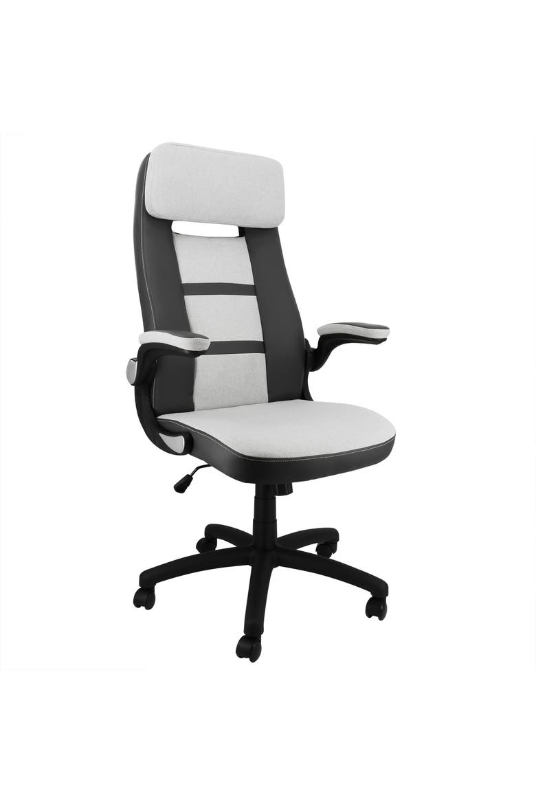 High Back Adjustable Office Chair, Main, color, Gray