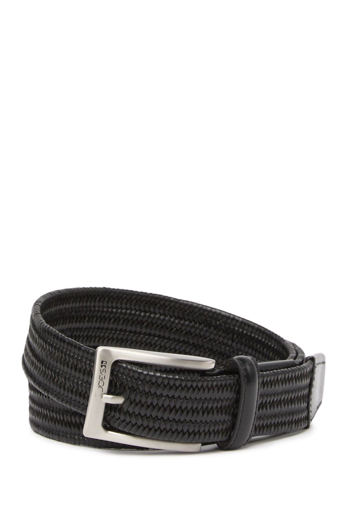 Joe's Leather Stretch Braid Belt