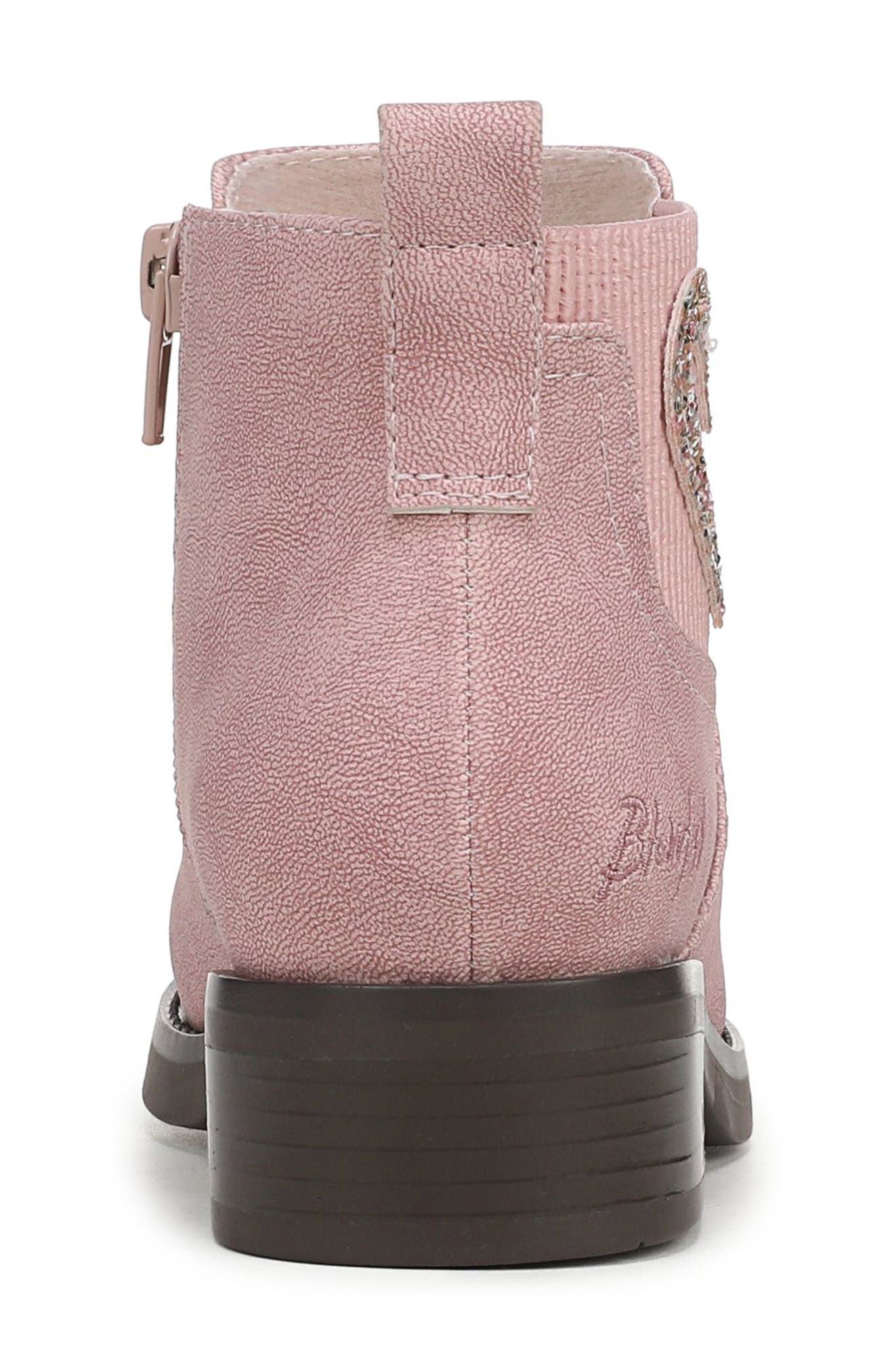 Kids' Zander-K Faux Leather Boot, Alternate, color, PINK