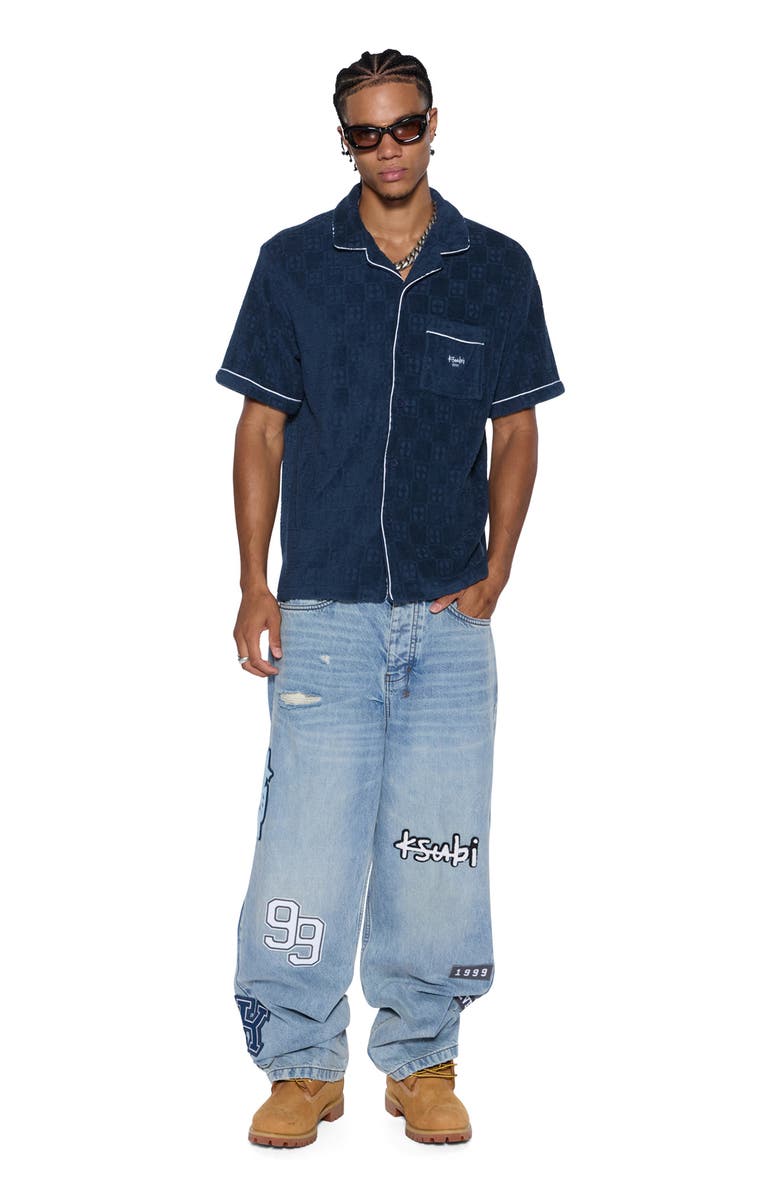 Ksubi Lounge Camp Shirt, Alternate, color, 